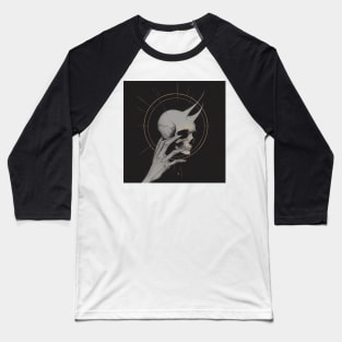 Devil's skull Baseball T-Shirt